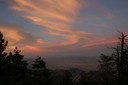 Sunset.