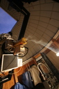 Liquid nitrogen coming out of the CCD on the 0.84m.
